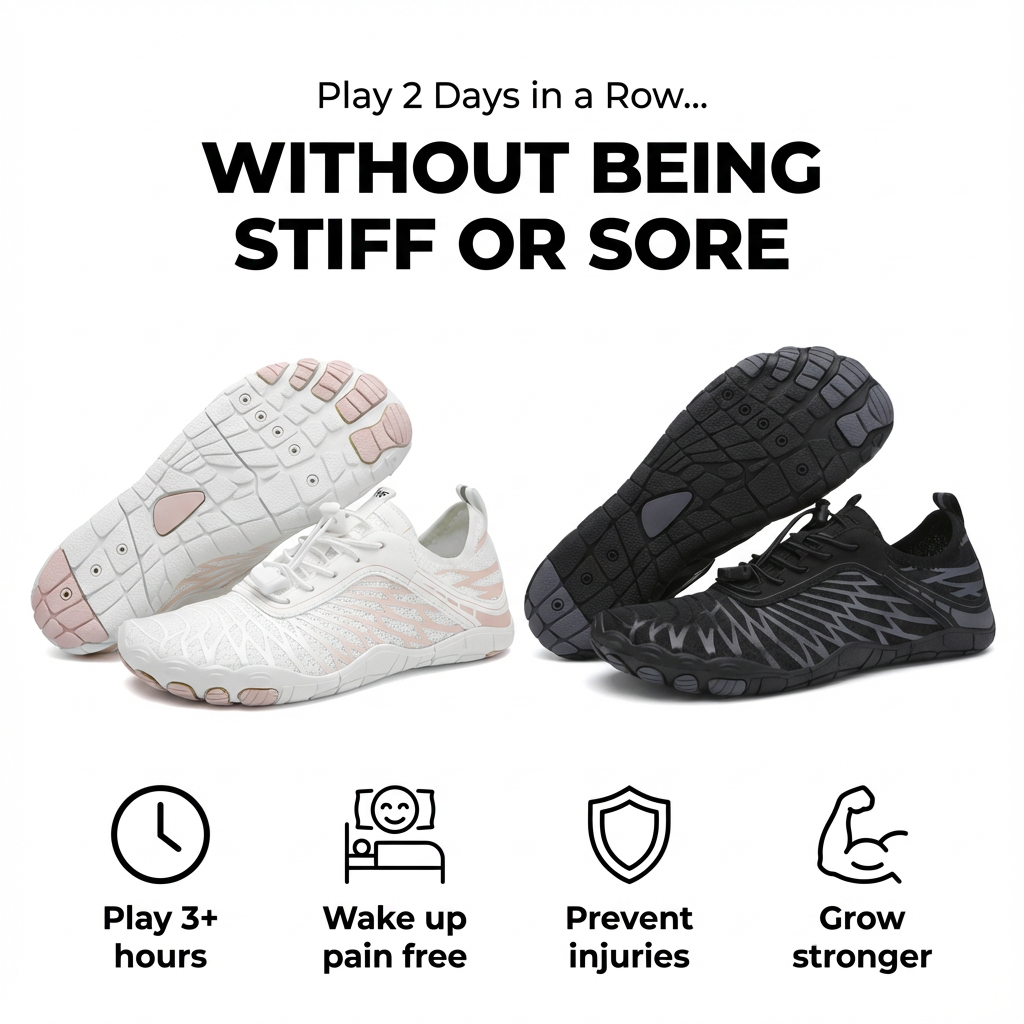 CourtStride™ Athletic Grounding Shoes